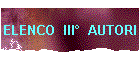 ELENCO  III�  AUTORI